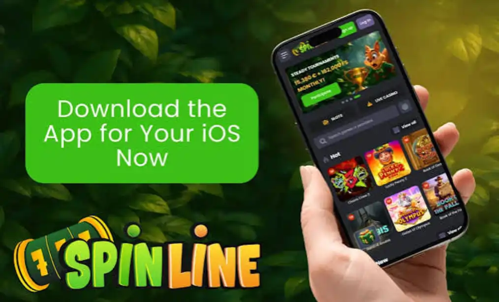 SpinLine Casino App-Screenshot